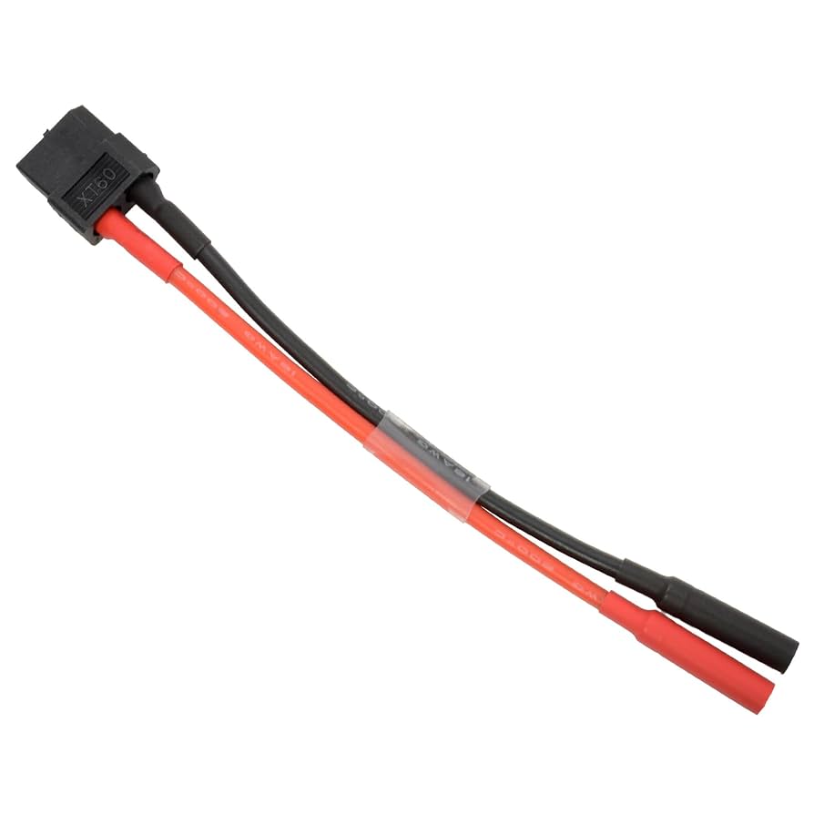 Amazon | ハイテック XT60⇔バナナ コネクター変換コード 純正品